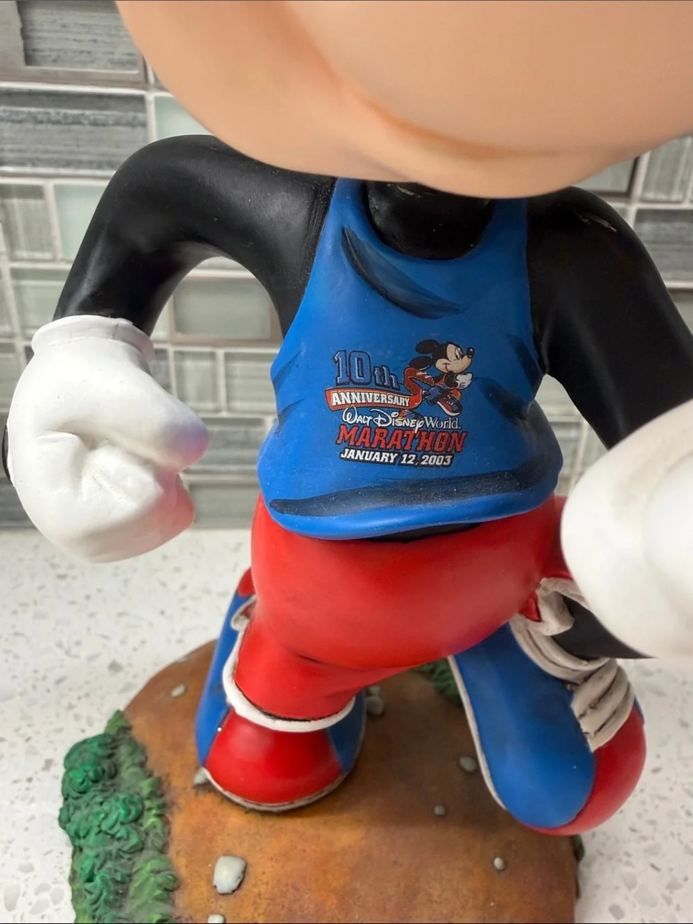 Walt Disney World Marathon 10th Anniversary Limited Edition Mickey Mouse Statue